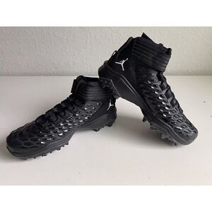 Nike Jordan Savage Pro 2 Shark Black Football Cleats CV1666-003 Men’s Sz 11.5